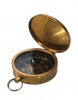 BR 4884AX - 2pcs Gold Plated Pocket Compass